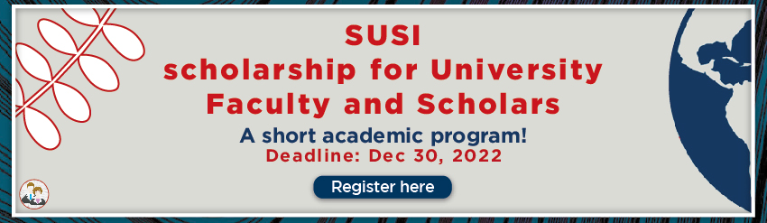 SUSI scholarship for University Faculty and Scholars